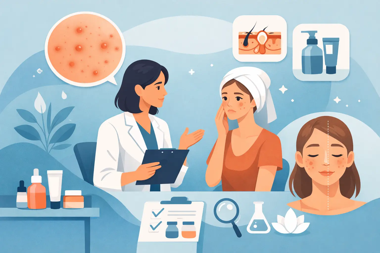 What to Expect From a Skin Consultation for Adult Acne