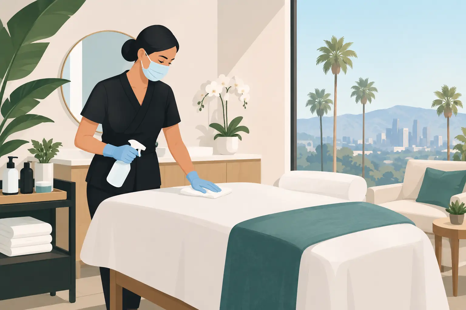 West Hollywood Spa Sanitation: What Care Looks Like